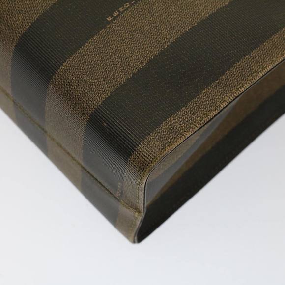 FENDI Pecan Canvas Shoulder Bag Brown Auth ep1432 - Picture 9 of 16